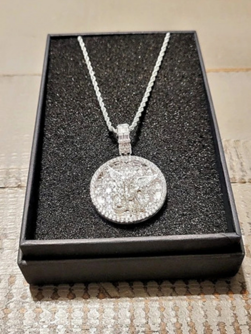 Stainless Steel Pendant 20" Necklace New